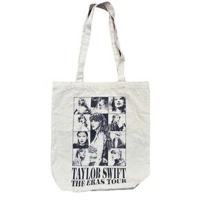 Taylor Swift Eras Tour VIP Tote Bag Concert Merch Canvas Tote